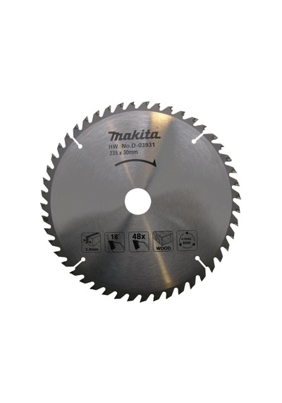Makita D-03931 Elmas Daire Testere Bıçağı 235 MM 48diş