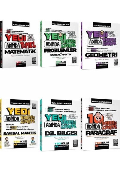 Yediiklim Tüm Adaylar İçin Efsane Yedi Adımda Video Konu Anlatıml