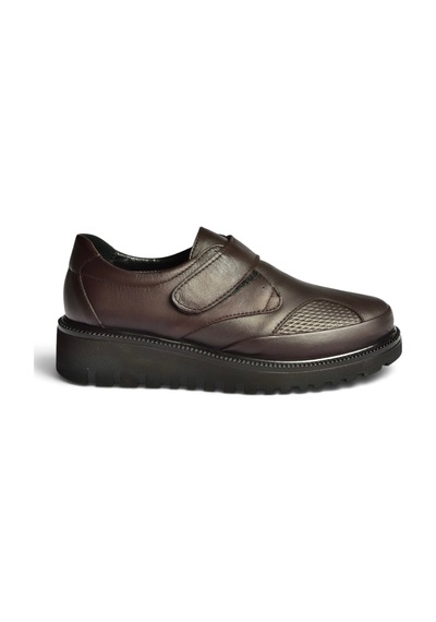 Fox Shoes Z555251003 Kahverengi Hakiki Deri Günlük Kadın Ayakkabı