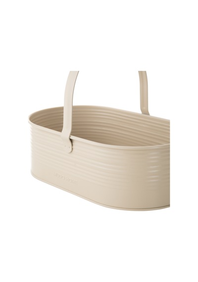 Mudo Home Roma Kulplu Düzenleyici Mat Bej 32x18x26 Cm 1484706