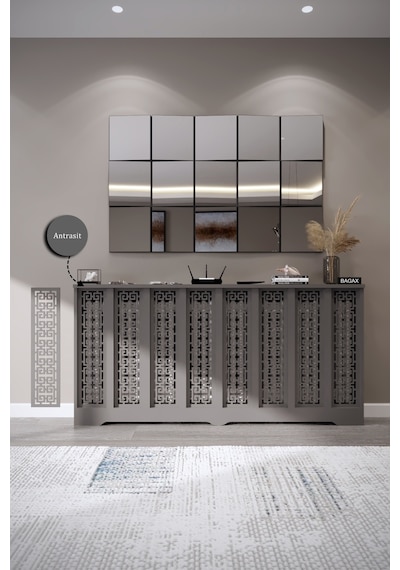 Petek Kaplama Modern Radyatör Kapatma Ünitesi Ön Panel Mdf Tasarım İç Ölçü 156 Cm Dış Ölçü 160 Cm Petek 156 Antrasit D5 Petek Kaplama Modern Radyatör Kapatma Ünitesi Ön Panel Mdf Tasarım İç Ölçü 156 Cm Dış Ölçü 160 Cm Petek 156 Antrasit D5