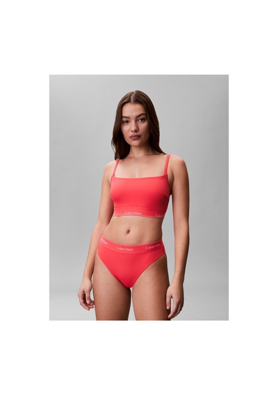 Calvin Klein Pembe Kadın Bikini Üst Square Neck Bralette-16165