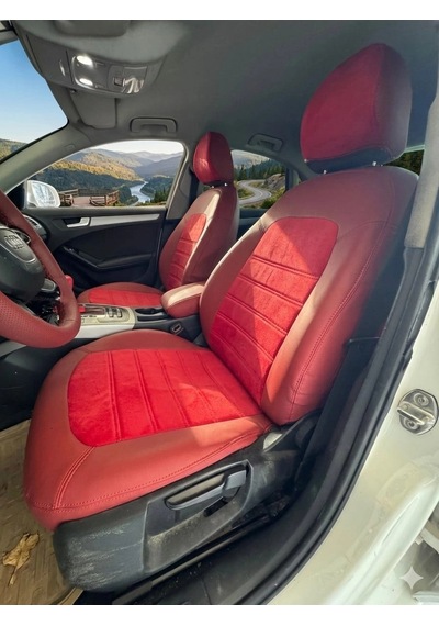 Audi A4 - Kırmızı Taytüyü - 260 Bordo Deri - Özel Dikim
