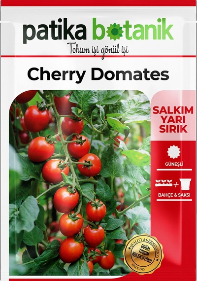 100 Adet Yerli Cherry Domates Tohumu