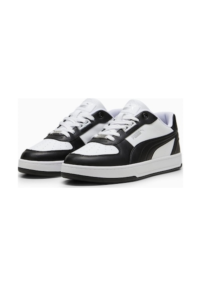 Puma Caven 2.0 Unisex Sneaker Spor Ayakkabı Hakiki & Sentetik Deri Siyah/beyaz