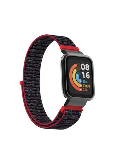 Xiaomi Redmi Watch Mi Watch Lite Uyumlu Krd-61 Hasır Kordon - Lacivert