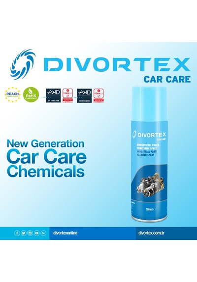 Divortex Endüstriyel Parça Temizleme Spreyi 500 ML