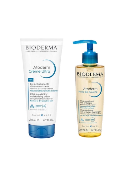 Bioderma Atoderm Cleansing Oil 200 ML + Atoderm Cream Ultra 200 ML