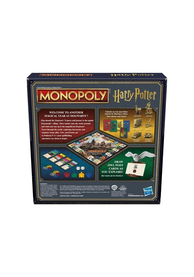 Monopoly Harry Potter Sürümü Masa Oyunu Hogwarts'ta Büyülü Bir Macera 8 Yaş Ve Üzeri 2 İla 6 Oyuncu Aile Oyunları Çocuklar Ve Yetişkinler İçin Hediyeler