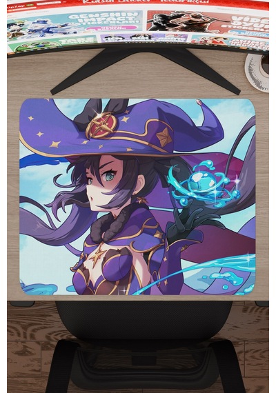 Mona Genshin Impact Anime Gacha V1 - 48x40 Xl Gaming Mouse Pad Fare Altlığı