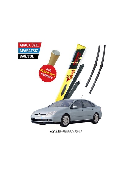 Citroen C5 İnwells Muz Silecek Takımı (2005-2007)
