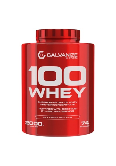 Galvanize Chrome 100 Whey Protein Tozu 2000 Gr Sütlü Çikolata 74 Servis