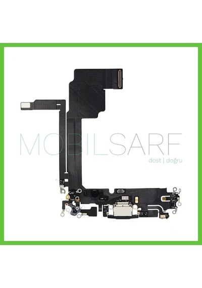 Bezos Apple Uyumlu iPhone 15 Pro Max Şarj Soket Filmi  Dmc