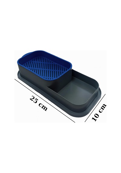 Topraksız Kedi Çimi Kabı Mavi 5 Paket Çim Tohumlu Hidroponik Çim Yetiştirme Seti Kediler İçin Doğal Çim Yetiştirme Kutusu Evde Kolay Çimlendirme Ve Sindirim Desteği
