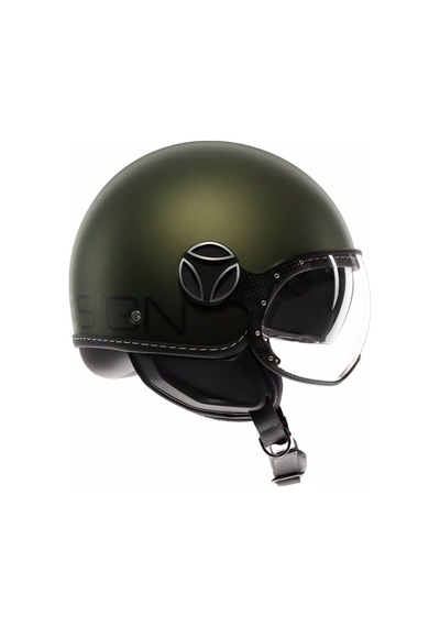 Momo Kask/fgtr Evo Mono Matt Green Black Çok Renkli