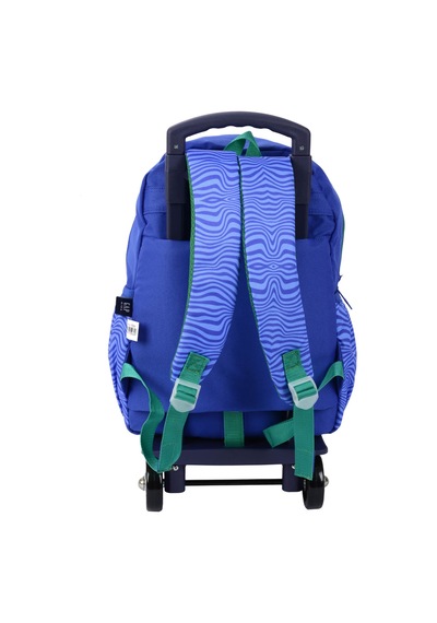 Gap Kids Mavi Erkek Çocuk Çekçekli Çanta 15964-gap Kıds Çekçek Sırt Çantası Saks Mavi