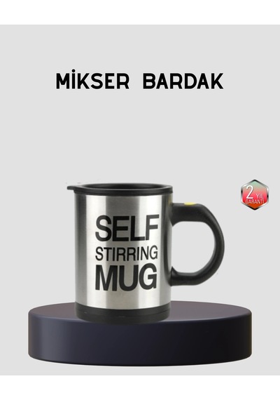 Nm-store Otomatik Karıştıran Akıllı Kupa - Paslanmaz Çelik, Isı Korumalı Çok Renkli