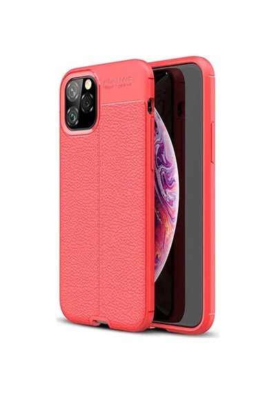Apple Uyumlu iPhone 11 Pro Max Kılıf Zore Niss Silikon Kapak Kırmızı
