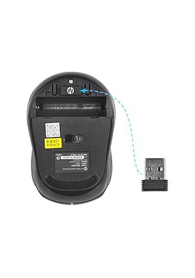 Hp S3000 2.4 Ghz Wireless 2400dpi Kablosuz Mouse 3 Butonlu