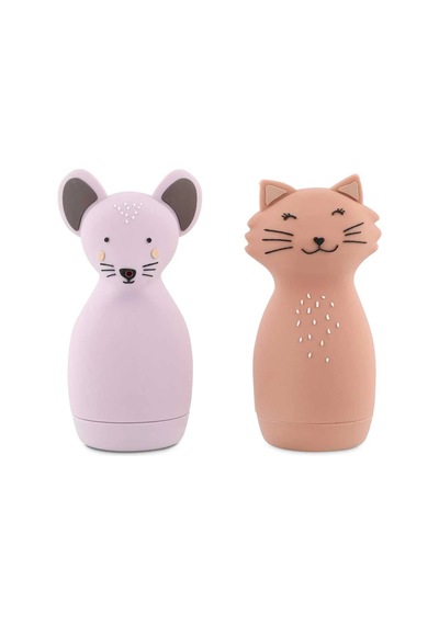 Trixie Mrs. Cat & Mrs. Mouse Su Sıçratan Hayvanlar Banyo Oyuncağı 37-685 Belirtilmemiş