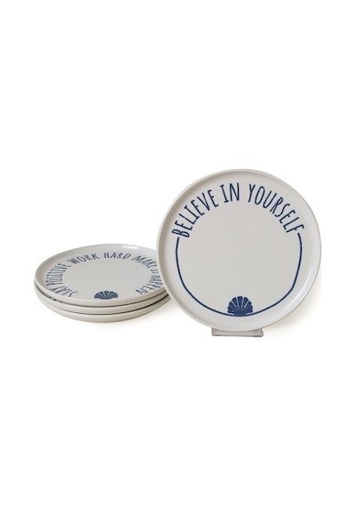 Keramika Ocean Muse Nordıc Pasta Tabağı 22 Cm 4 Adet 22950-55 Çok Renkli