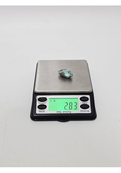 Doğal İran Nişabur Firuze Turkuaz Taşı 14 Karat - 2,8 Gram