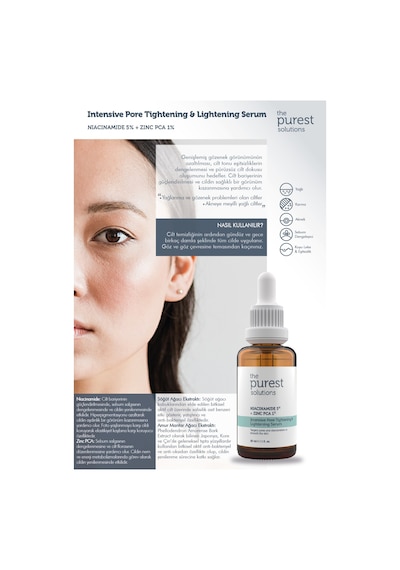 The Purest Solutions Siyah Nokta ve Sivilce Karşıtı Serum 30 ML