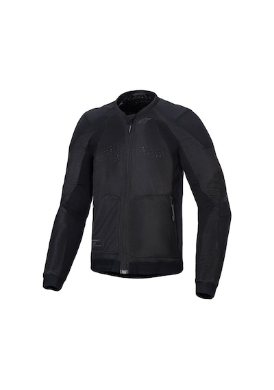 Alpinestars Troop Air Korumalı Motosiklet Montu Siyah Siyah
