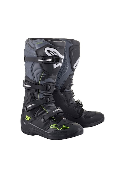 Alpinestars Tech 5 Kros Motosiklet Botu Gri Sarı
