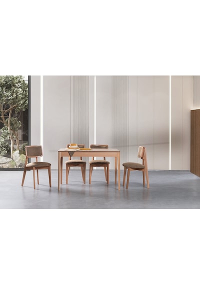 Urbanis Açılır Yemek Masası 140'lik Natural