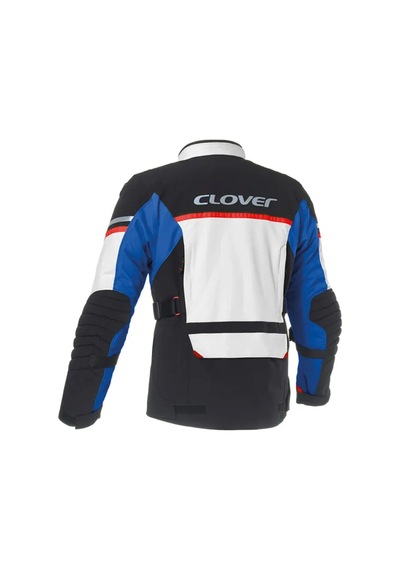 Clover Savana-4 Wp Korumalı Motosiklet Montu Gri Mavi