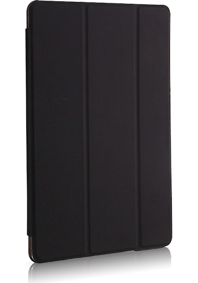 Microsonic Apple Uyumlu iPad Pro 12.9 `` 2022 6. Nesil Kılıf (A2436-A2764-A2437-A2766) Slim Translucent Back Smart Cover Siyah