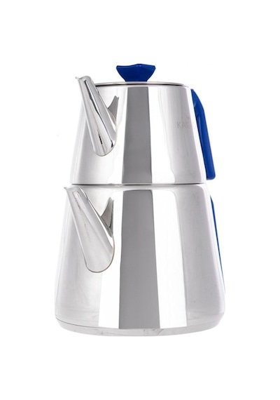 Karaca  Piramit Midi Medium Dark Blue Çaydanlık Takımı