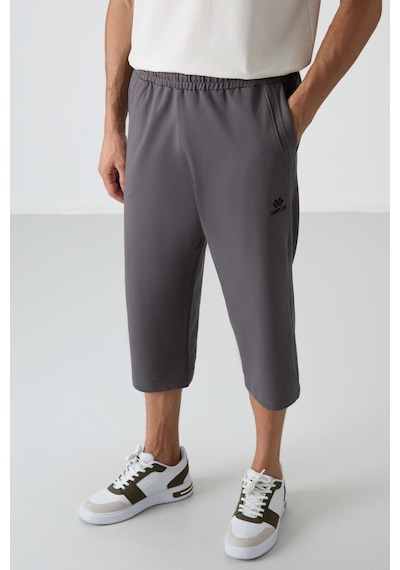 Standart Fit 2li Paket Lacivert-koyu Gri Erkek Kapri - 83102 Lacivert - Gri