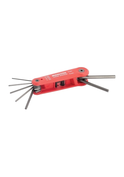 İzeltaş 4912 Kaset 1.5 - 6 MM Allen Anahtar Takımı 7 Parça - 4912000007