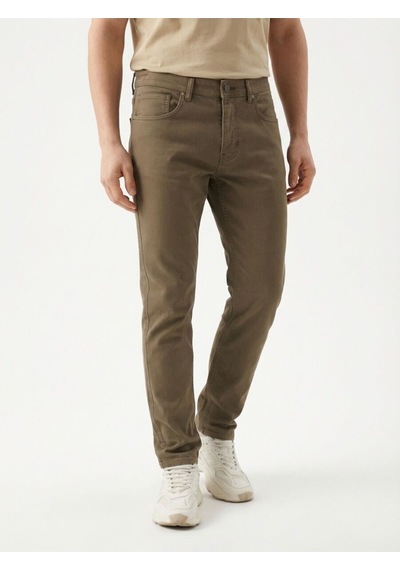 Regular Fit Erkek Pantolon Vizon