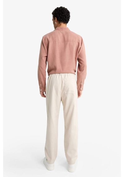 Defacto Beli Bağcıklı Wide Leg Pantolon F6131ax25aubg681 Bej