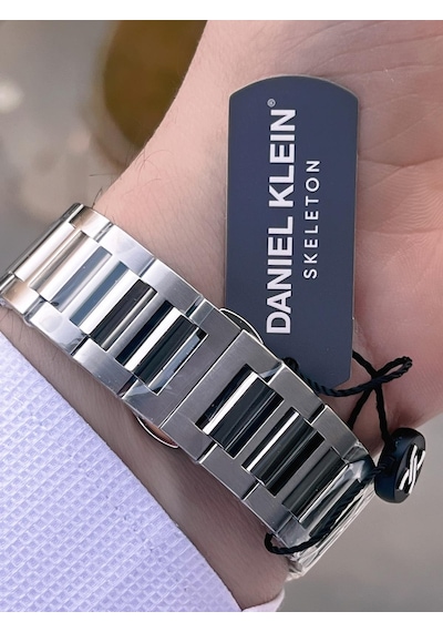 Daniel Klein Otomatik Ve Manuel Kurmalı Mehtap Ve Güneş Kadranlı 3 Atm Erkek Kol Saat Fdk.14269.k5 Gri