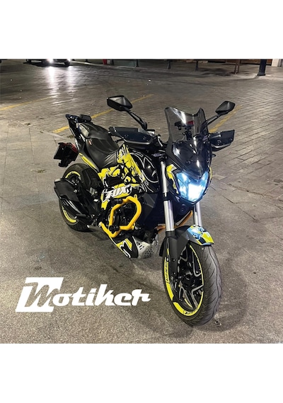 Bajaj Dominar Dirt Rider Sticker Etiket Kaplama Model