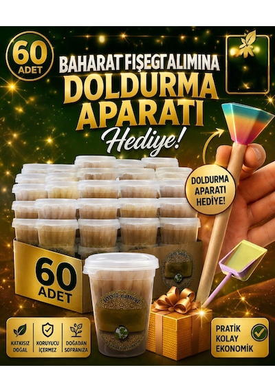 Baharat Fişeği 60 Lı