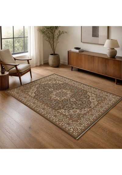 Kartela Halı Aven Halı Jüt Taban Dokuma Halı Bakır - 200 X 300 Cm