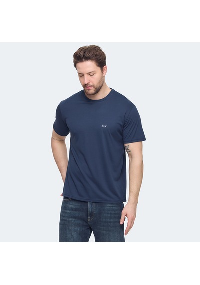 Slazenger KRATER Erkek  Lacivert Tişört