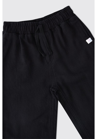 Panço Erkek Çocuk Siyah Beli Lastikli Pantolon