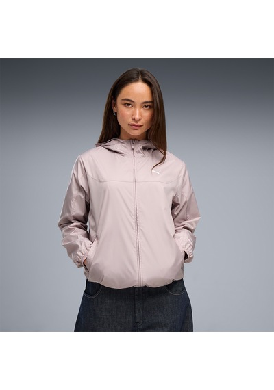 Puma Essentials Regular Kadın Pembe Kapüşonlu Ceket