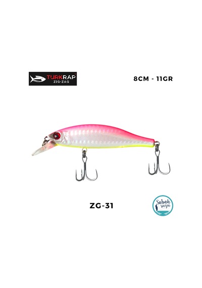 Turkrap Zig-zag 80s 8cm 11gr Zg-31