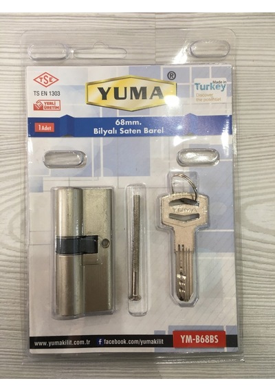Yuma 68mm Bilyalı Saten Barel