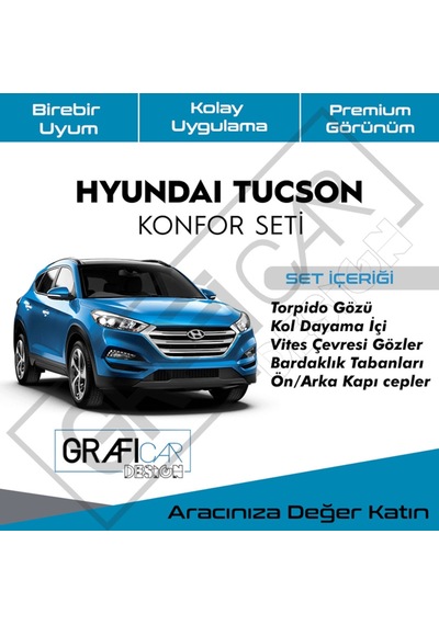 Hyundai Tucson Konfor Seti -Araç Içi Ses  Kumaş Kaplama