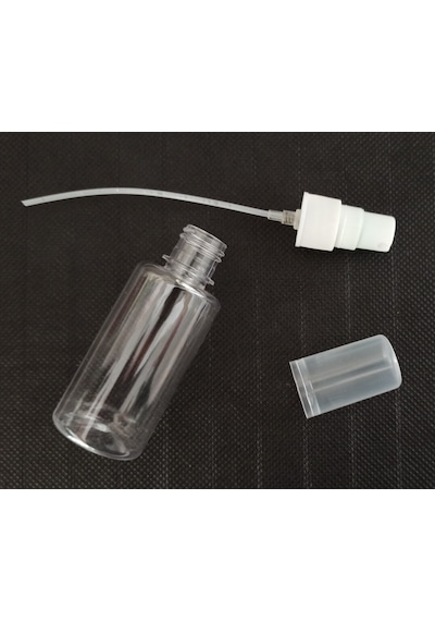 25 Adet 50 Ml Sprey Şişe Kolonya-Dezenfektan-Parfüm Şişesi