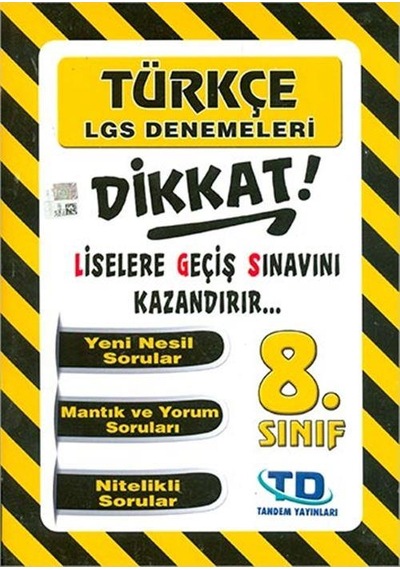 Tandem 8. Sınıf Türkçe LGS Denemeleri