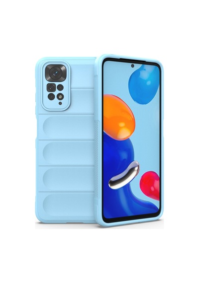 Redmi Note 11 Kılıf Optimum Silikon - Sky Blue Bzsxx00 1